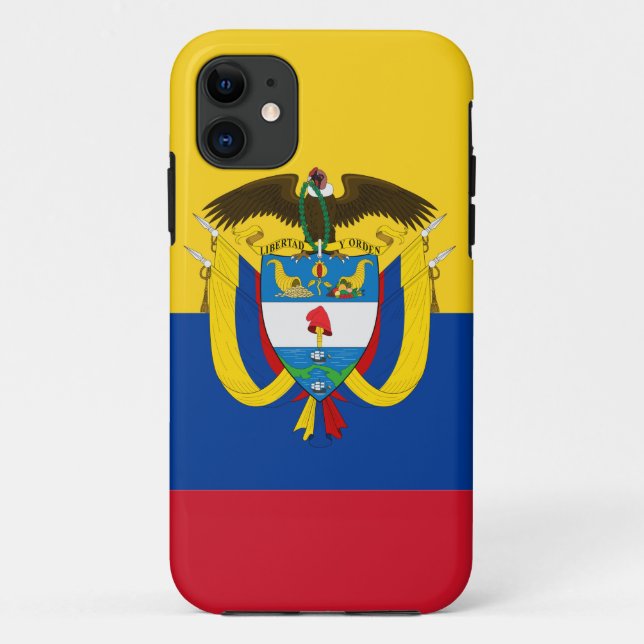 Capa Para iPhone Da Case-Mate Bandeira de Colômbia (Verso)