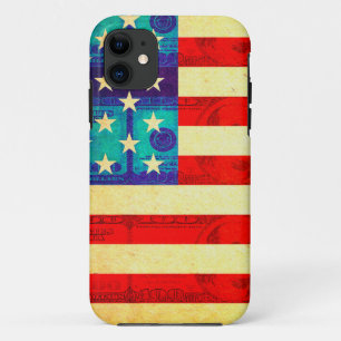 Capa Para iPhone Da Case-Mate Bandeira de dinheiro da América