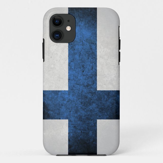Capa Para iPhone Da Case-Mate Bandeira de Finlandia (Verso)