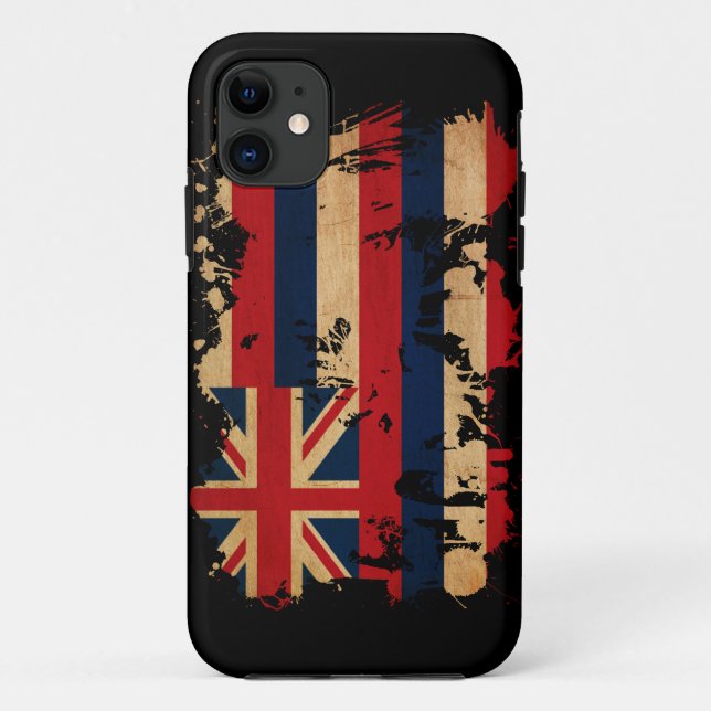 Capa Para iPhone Da Case-Mate Bandeira de Havaí (Verso)