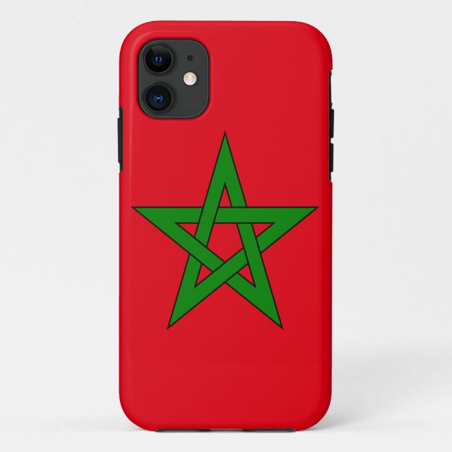 Capa Para iPhone Da Case-Mate Bandeira de Marrocos (Verso)