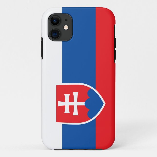 Capa Para iPhone Da Case-Mate Bandeira de Slovakia (Verso)