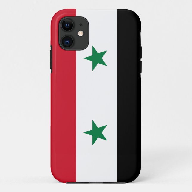 Capa Para iPhone Da Case-Mate Bandeira de Syria (Verso)