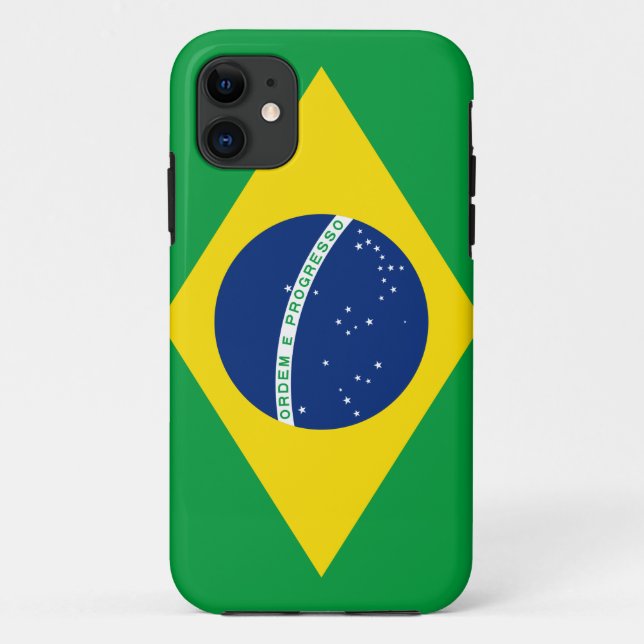 Capa Para iPhone Da Case-Mate Bandeira do caso do iPhone 5 de Brasil (Verso)