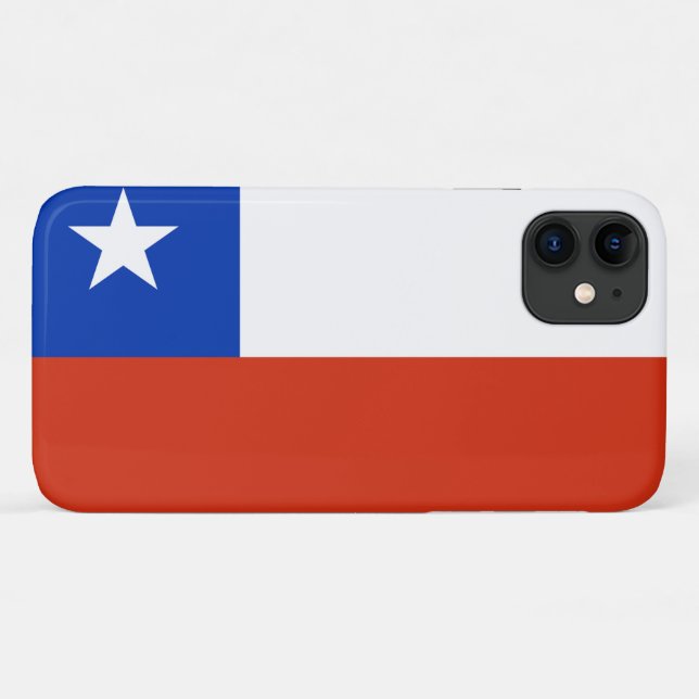 Capa Para iPhone Da Case-Mate Bandeira do Chile (Verso (horizontal))