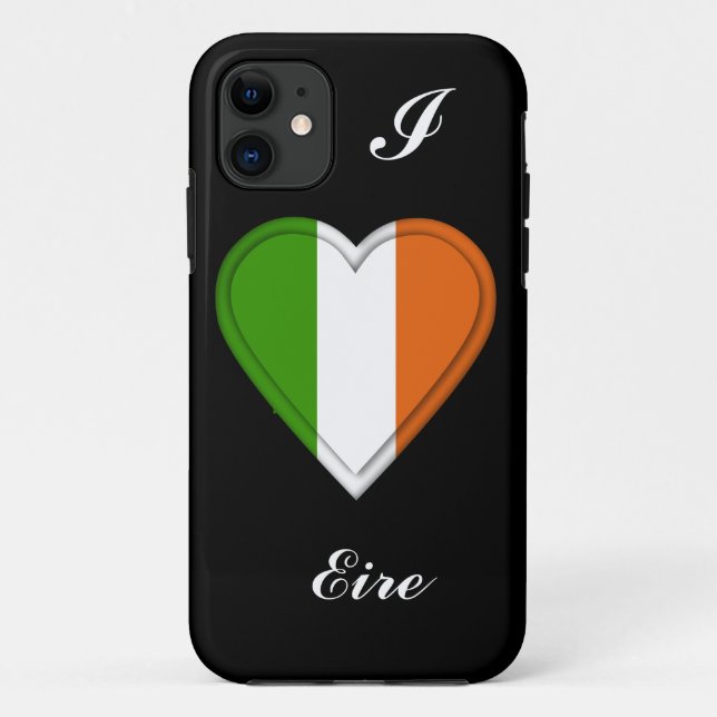 Capa Para iPhone Da Case-Mate Bandeira do irlandês de Eire Ireland (Verso)
