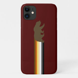 Capa Para iPhone Da Case-Mate Bandeira do Orgulho do Urso Gay Legal