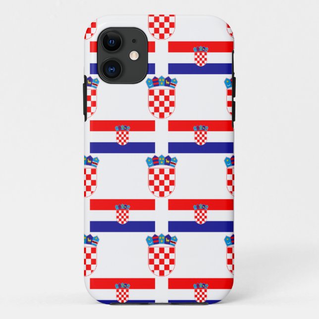Capa Para iPhone Da Case-Mate Bandeira e crista de Croatia (Verso)