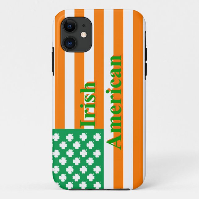 Capa Para iPhone Da Case-Mate Bandeira irlandesa america (Verso)
