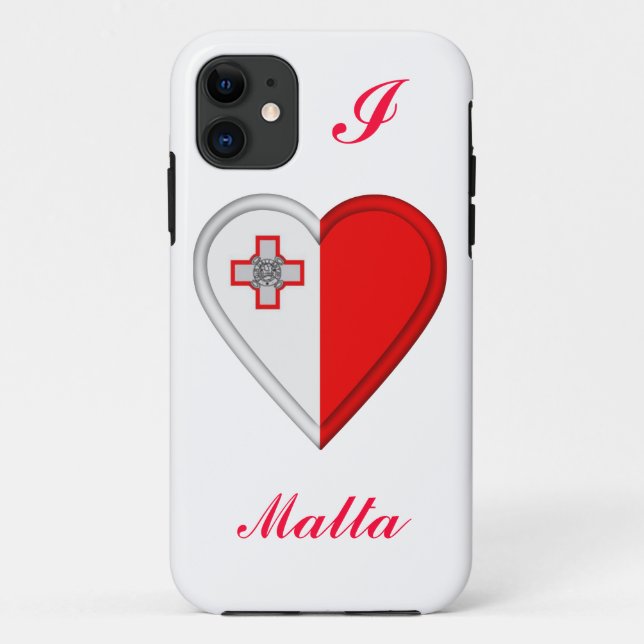 Capa Para iPhone Da Case-Mate Bandeira maltesa de Malta (Verso)