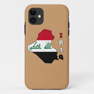 Capa Para iPhone Da Case-Mate Bandeira no mapa de Iraque