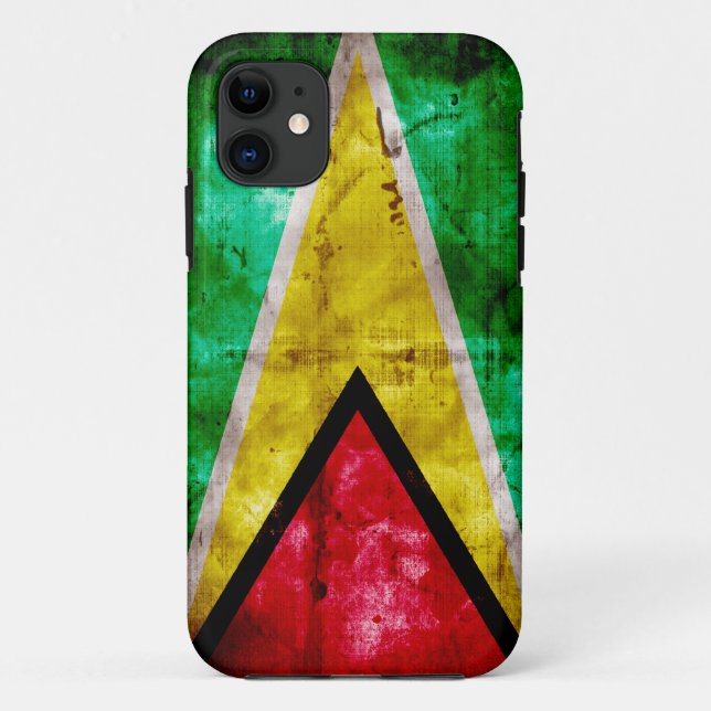 Capa Para iPhone Da Case-Mate Bandeira resistida de Guyana (Verso)