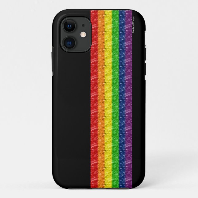 Capa Para iPhone Da Case-Mate Bar Rainbow iPhone 5 Case (Verso)