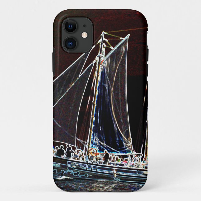 Capa Para iPhone Da Case-Mate Barco à Vela - Fotografia Abstrata (Verso)