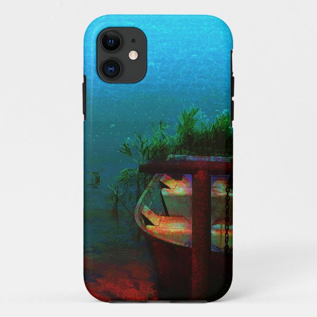 Capa Para iPhone Da Case-Mate Barco velho enferrujado (Verso)