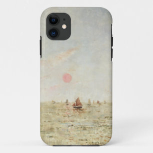 Capa Para iPhone Da Case-Mate Barcos no nascer do sol (óleo no painel)