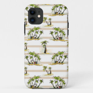 Capa Para iPhone Da Case-Mate Barraca e palmas tropicais