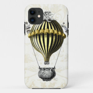 Capa Para iPhone Da Case-Mate Barroco - Balão Preto Amarelo