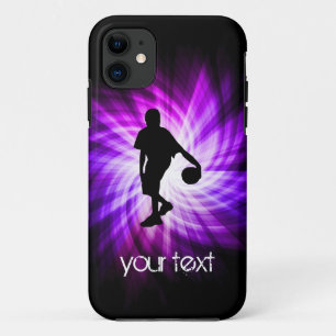 Capa Para iPhone Da Case-Mate Basquete Roxo legal