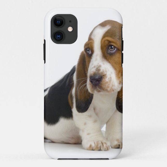 Capa Para iPhone Da Case-Mate Basset Hound (Verso)