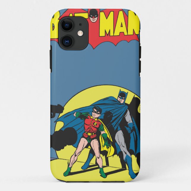 Capa Para iPhone Da Case-Mate Batman Comic - with Robin (Verso)