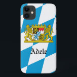 Capa Para iPhone Da Case-Mate Baviera<br><div class="desc">Bandeira de Baviera & brasão de Baviera</div>