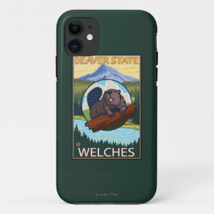 Capa Para iPhone Da Case-Mate Beaver & Mt. Hood - Welches, Oregon