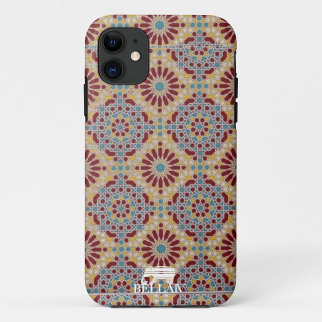Capa Para iPhone Da Case-Mate Bella IV - Piastrelle III (Verso)