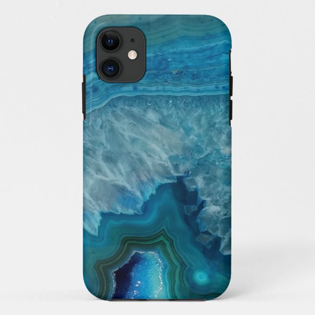 Capa Para iPhone Da Case-Mate Belo caso do iPhone 5/5 Gem Azul (Verso)
