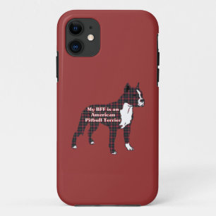 Capa Para iPhone Da Case-Mate BFF American Pitbull Terrier