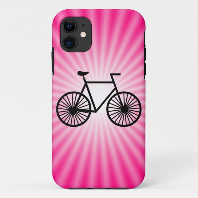 Capa Para iPhone Da Case-Mate Bicicleta Rosa (Verso)