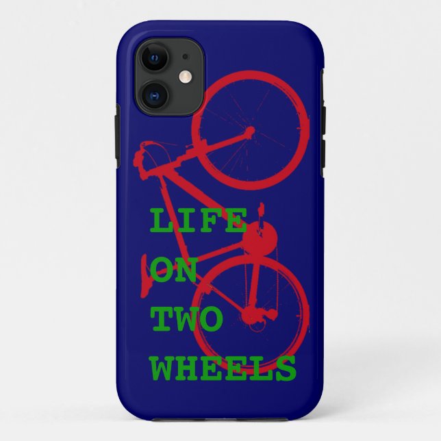 Capa Para iPhone Da Case-Mate bicicletas - vida em duas rodas (Verso)