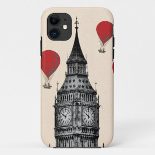 Capa Para iPhone Da Case-Mate Big Ben e Red Hot Air Balloons 2