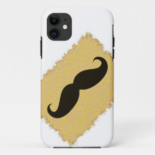Capa Para iPhone Da Case-Mate Bigode Negro na pele-leopardo