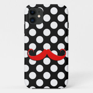 Capa Para iPhone Da Case-Mate Bigode vermelho grande
