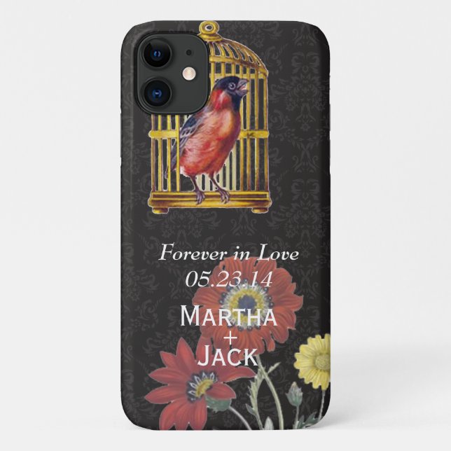 Capa Para iPhone Da Case-Mate Bird Cage (Verso)