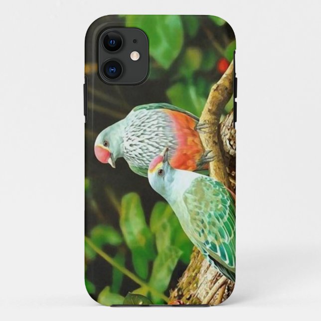 Capa Para iPhone Da Case-Mate Bird green_iphone (Verso)