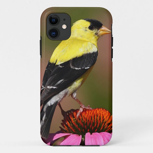 Capa Para iPhone Da Case-Mate Bird yellow_iphone (Verso)