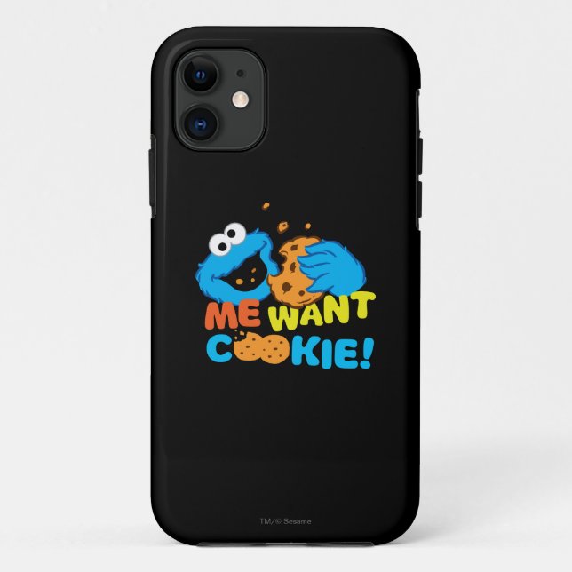 Capa Para iPhone Da Case-Mate Biscoito Quer Biscoito (Verso)