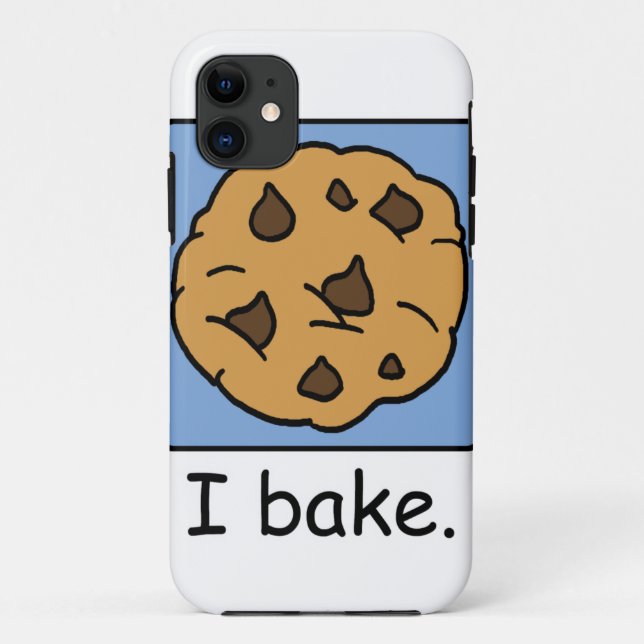 Capa Para iPhone Da Case-Mate Biscoito saboroso dos pedaços de chocolate do (Verso)