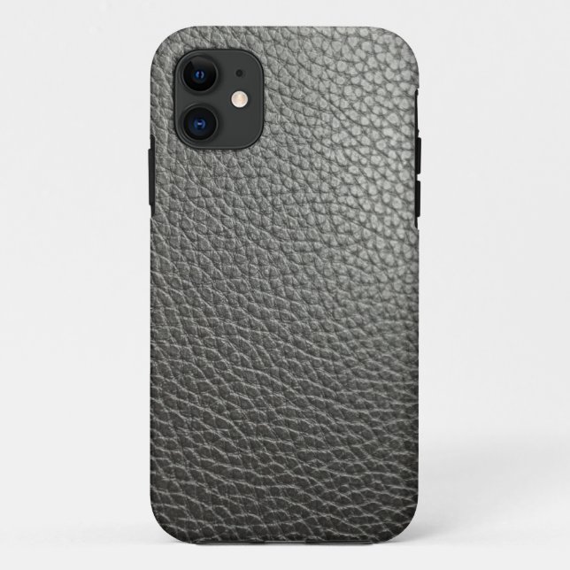 Capa Para iPhone Da Case-Mate Black more leather (Verso)
