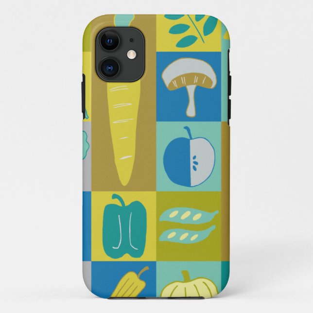 Capa Para iPhone Da Case-Mate Blocos de vegetais II (Verso)