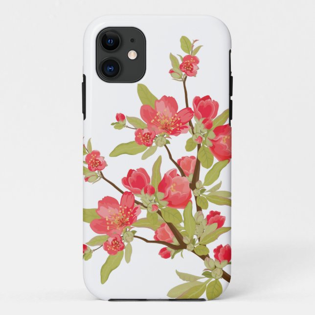 Capa Para iPhone Da Case-Mate Blossoms de árvore rosa iPhone 5 Case (Verso)