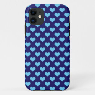 Capa Para iPhone Da Case-Mate Blue Love Hearts