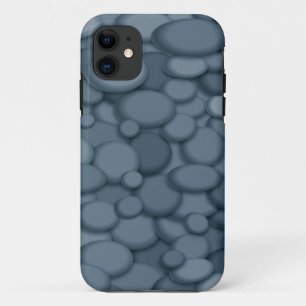Capa Para iPhone Da Case-Mate Blue River Rock Pebbles Art