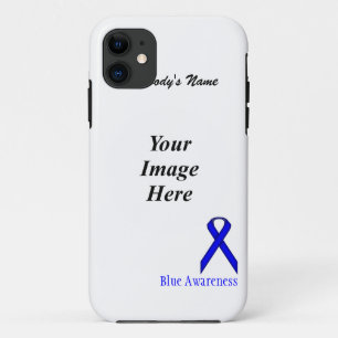 Capa Para iPhone Da Case-Mate Blue Standard Ribbon por Kenneth Yoncich