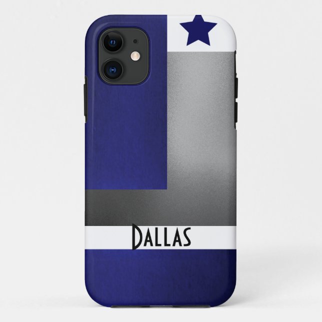 Capa Para iPhone Da Case-Mate Blue White & Silver - Dallas Iphone 5 Case-2 (Verso)