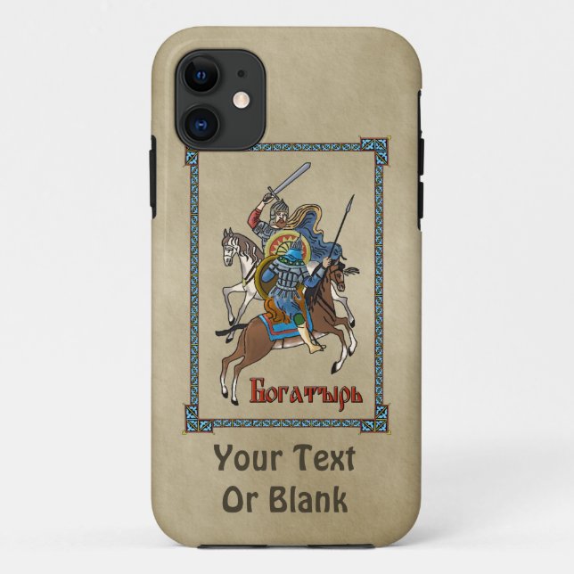 Capa Para iPhone Da Case-Mate Bogatyr russo medieval (Verso)