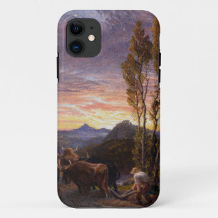 Capa Para iPhone Da Case-Mate Bois que Ploughing no por do sol (w/c no papel)