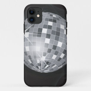 Capa Para iPhone Da Case-Mate bola de disco prateado
